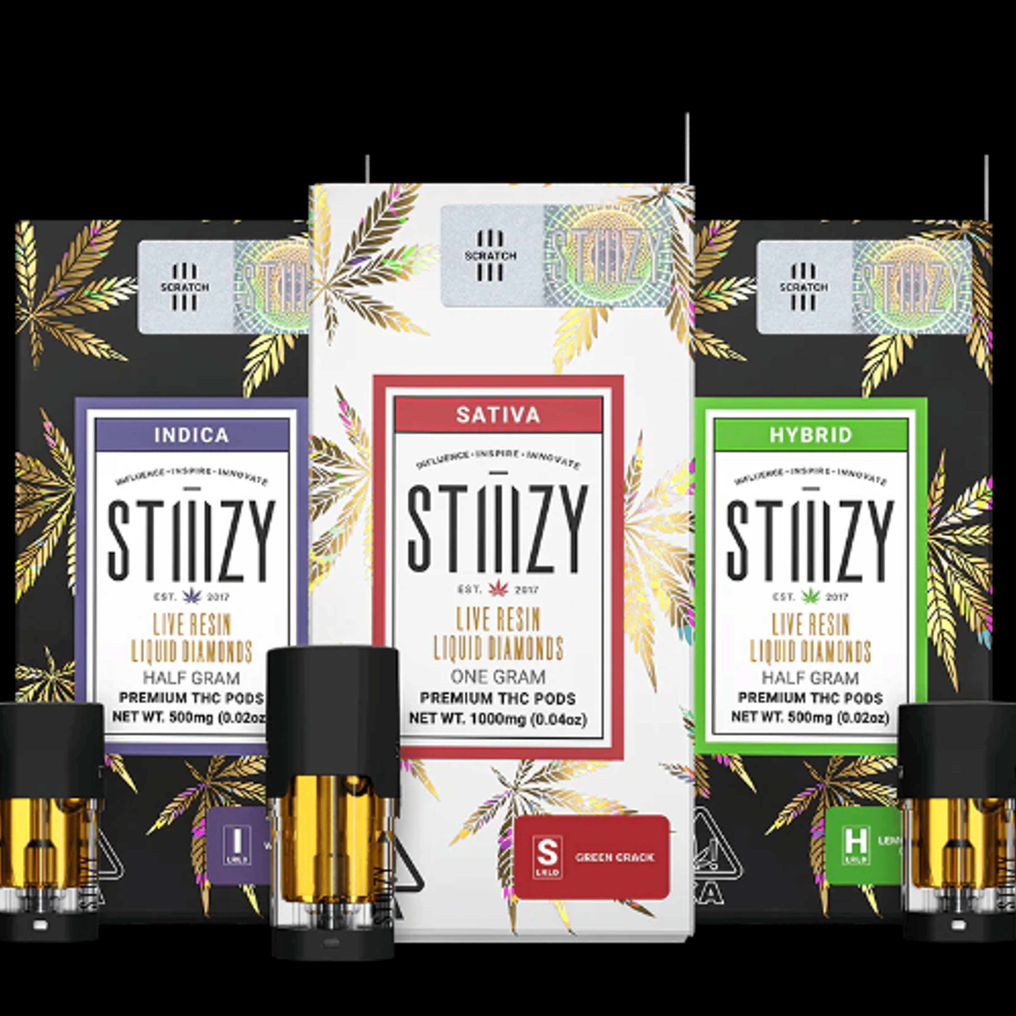 Strawberry Milkshake - 1g Liquid Diamond Pod - STIIIZY - 1g Sativa Pod - $33 - Vape Pods