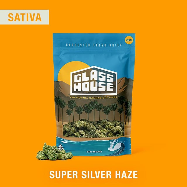 Glass House Flowers - Super Silver Haze (28g Sativa)
