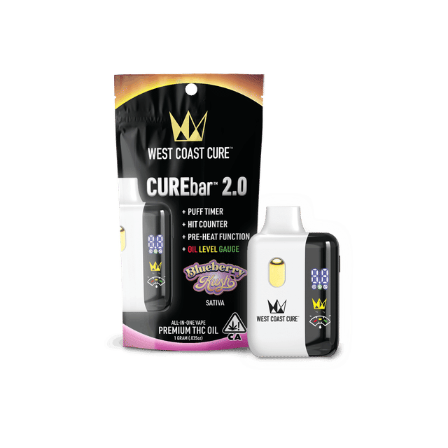 West Coast Cure: Blueberry Kush - Curebar 2.0