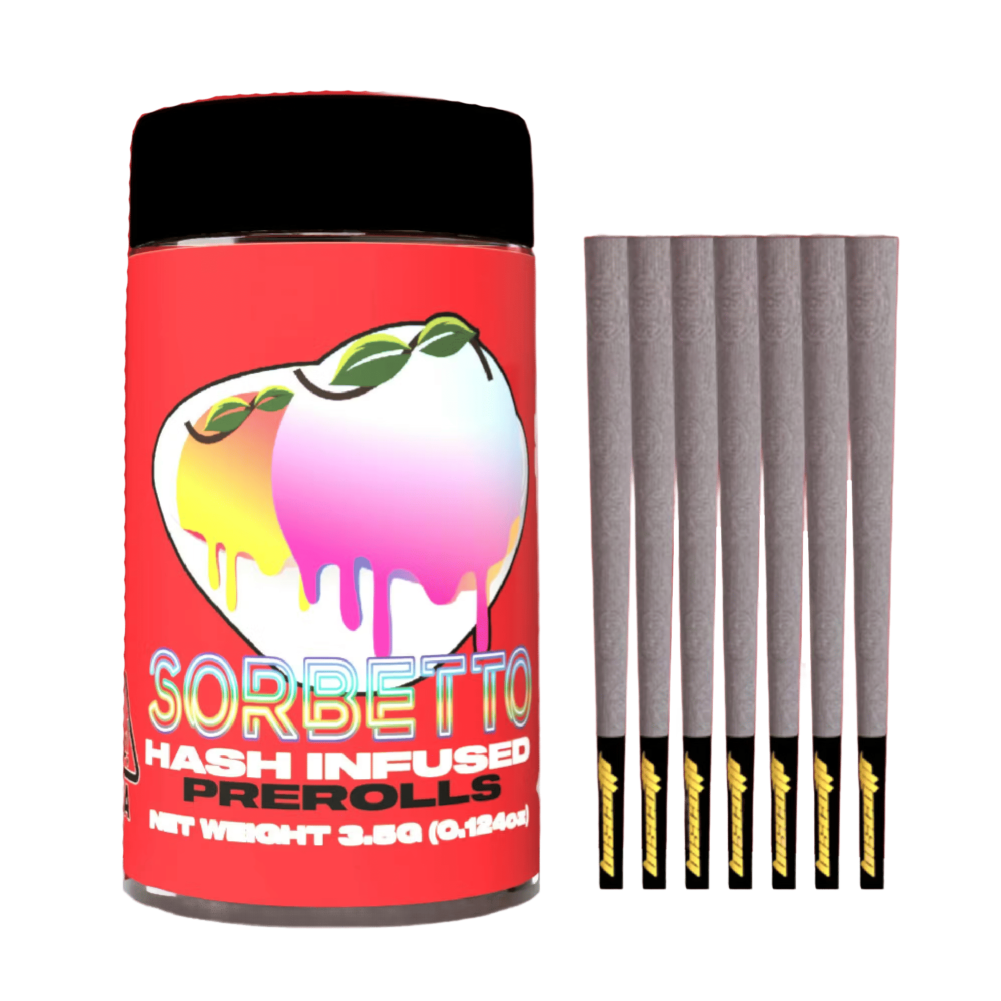 Sorbetto - Hash Infused - Pre-Rolls - Biscotti - 3.5g (7-Pack) - $29.99 - Infused Pre-Rolls