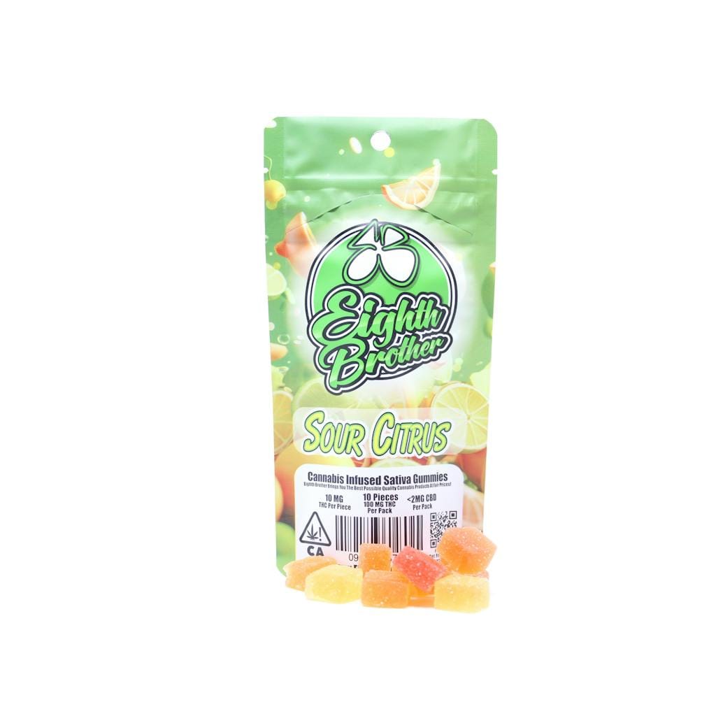 Eighth Brother — Sour Citrus - 100mg Gummies