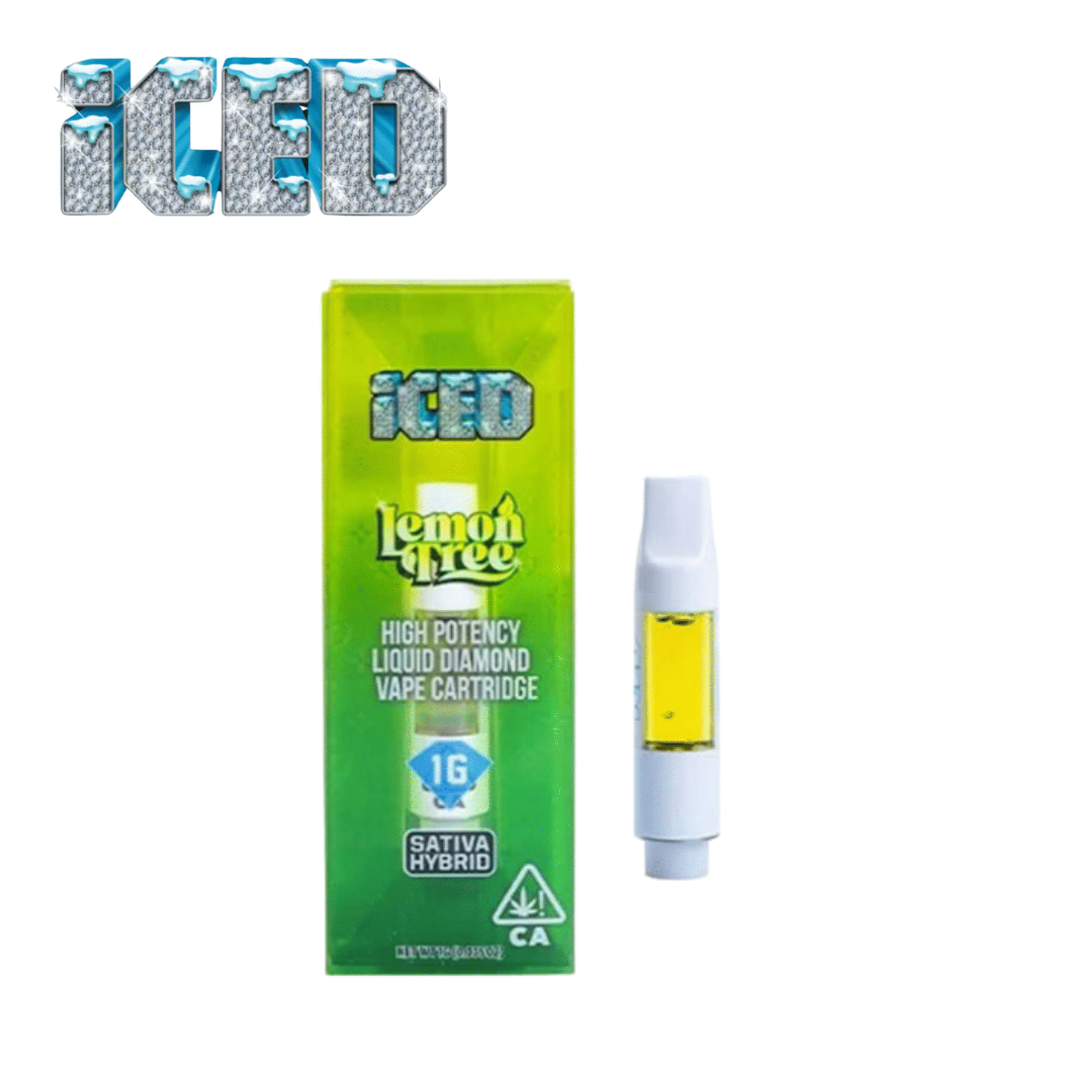ICED - Lemon Tree - Liquid Diamonds - 1g *B2G1 EVERYDAY* - ICED - - $17.99 - Vapes