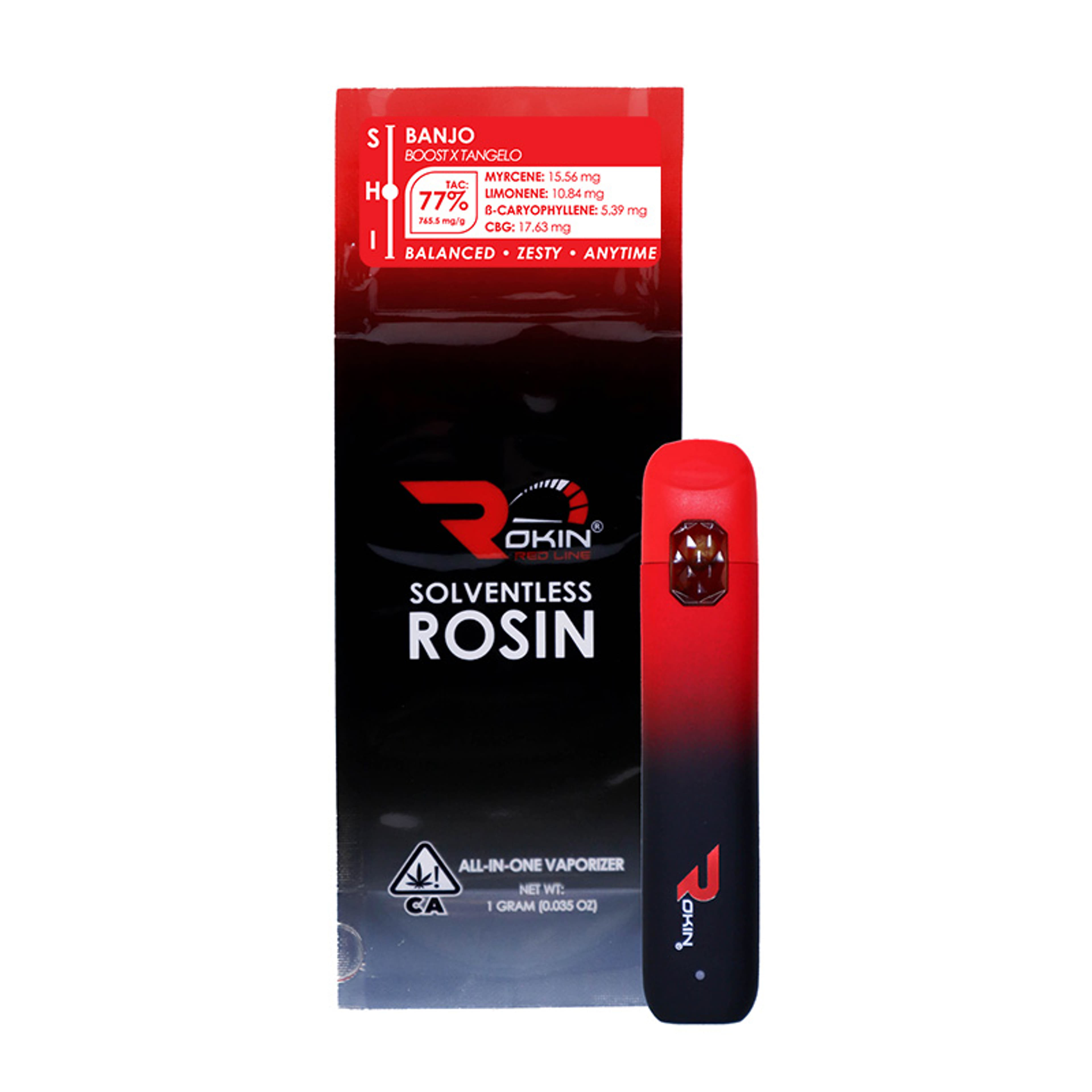 Banjo - 1g Rosin Disposable - Rokin - 1g Dispo - Hybrid - $32 - All-In-One (Disposables)