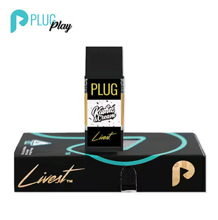PLUGplay LIVEST - Kushez and Cream - PLUG - 1g - PLUGplay - Live - Full Gram - $37.99 - PLUGplay Pods