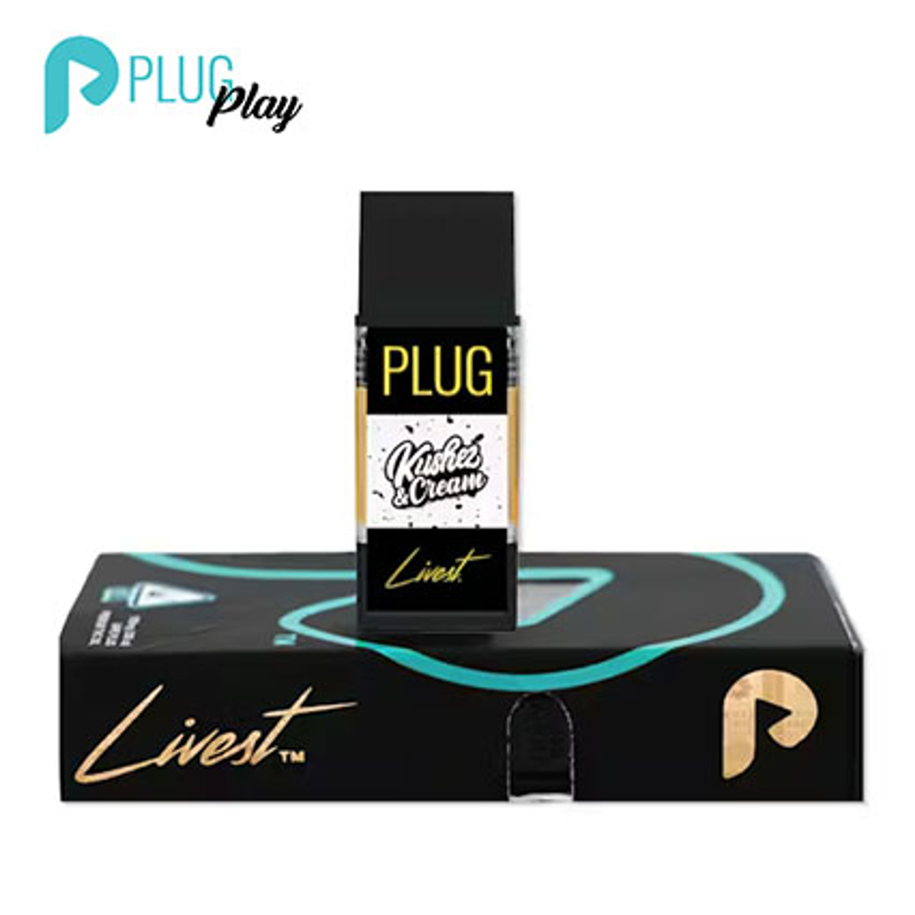 PLUGplay LIVEST - Kushez and Cream - PLUG - 1g - PLUGplay - Live - Full Gram - $37.99 - PLUGplay Pods