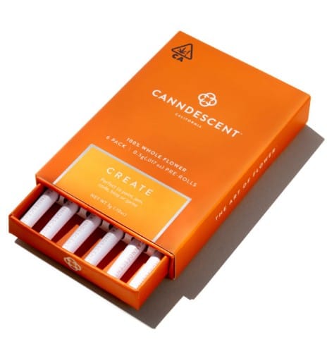 Create | Lemon Cherry Gelato Mini Pre-Roll Pack (0.5g x 6) - 3g - Canndescent -  - $45 - Pre-Rolls