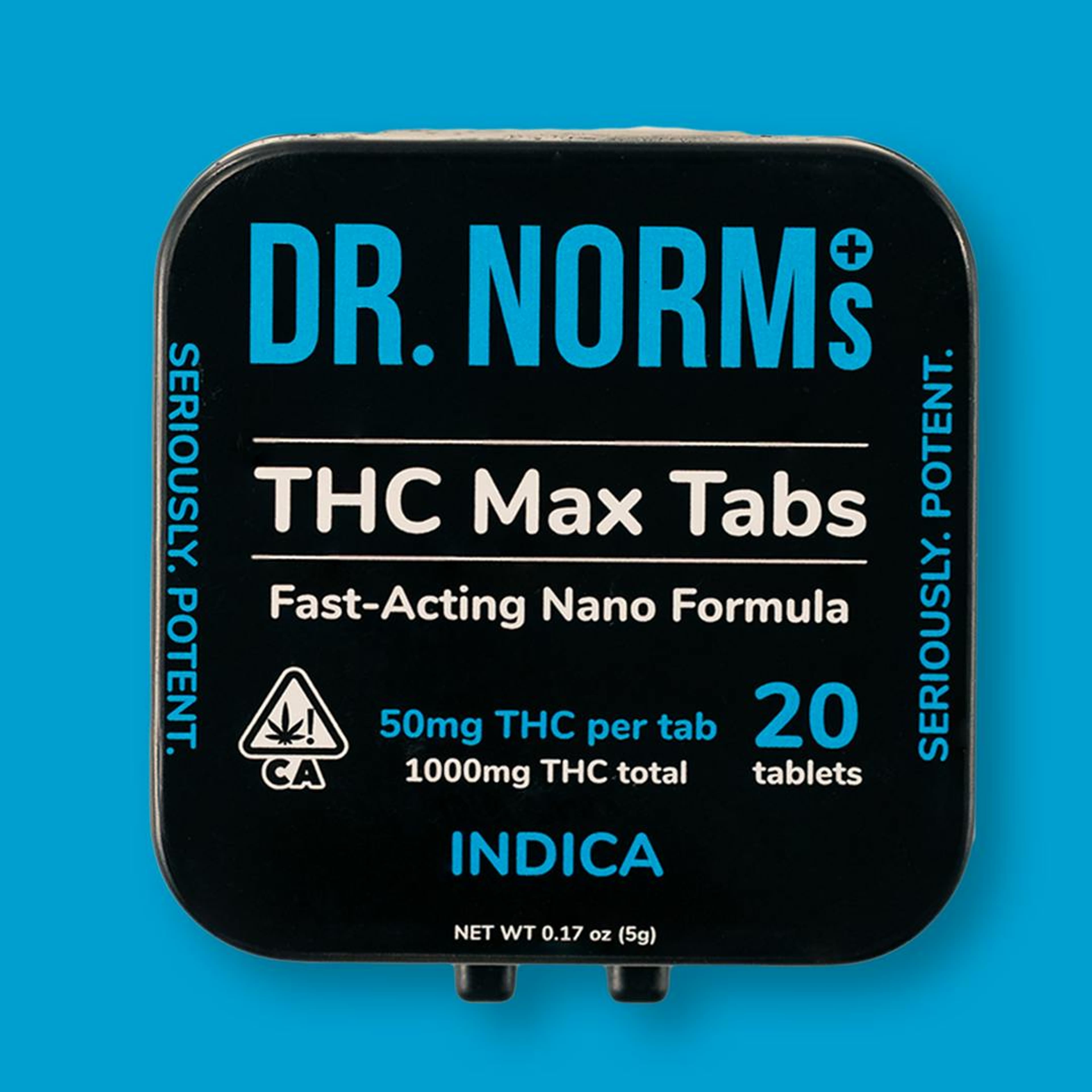 Indica - THC MAX 20ct Tablets 1000mg - Dr. Norms - - $38 - Pill