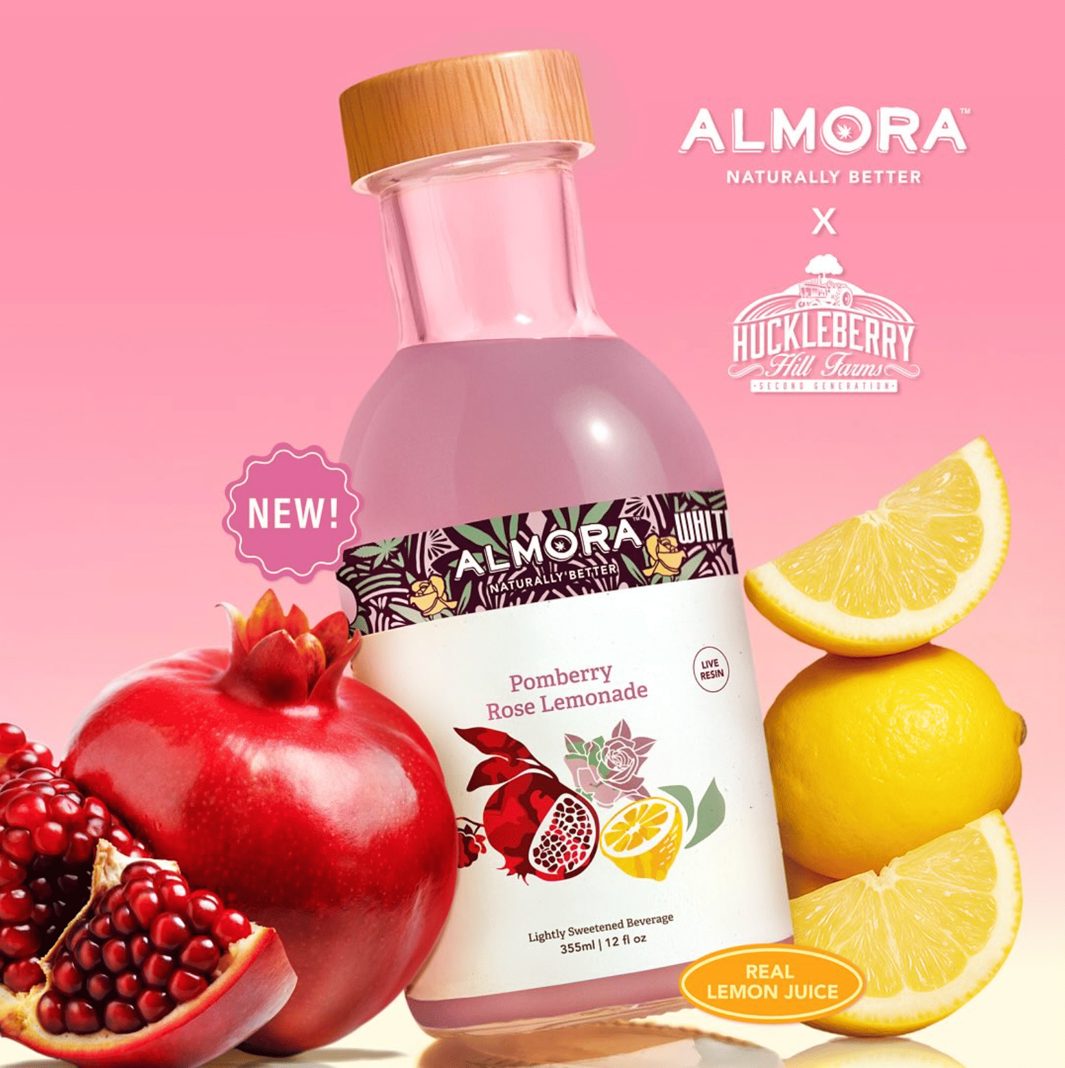 ALMORA: Whitethorn Rose Pomberry Lemonade