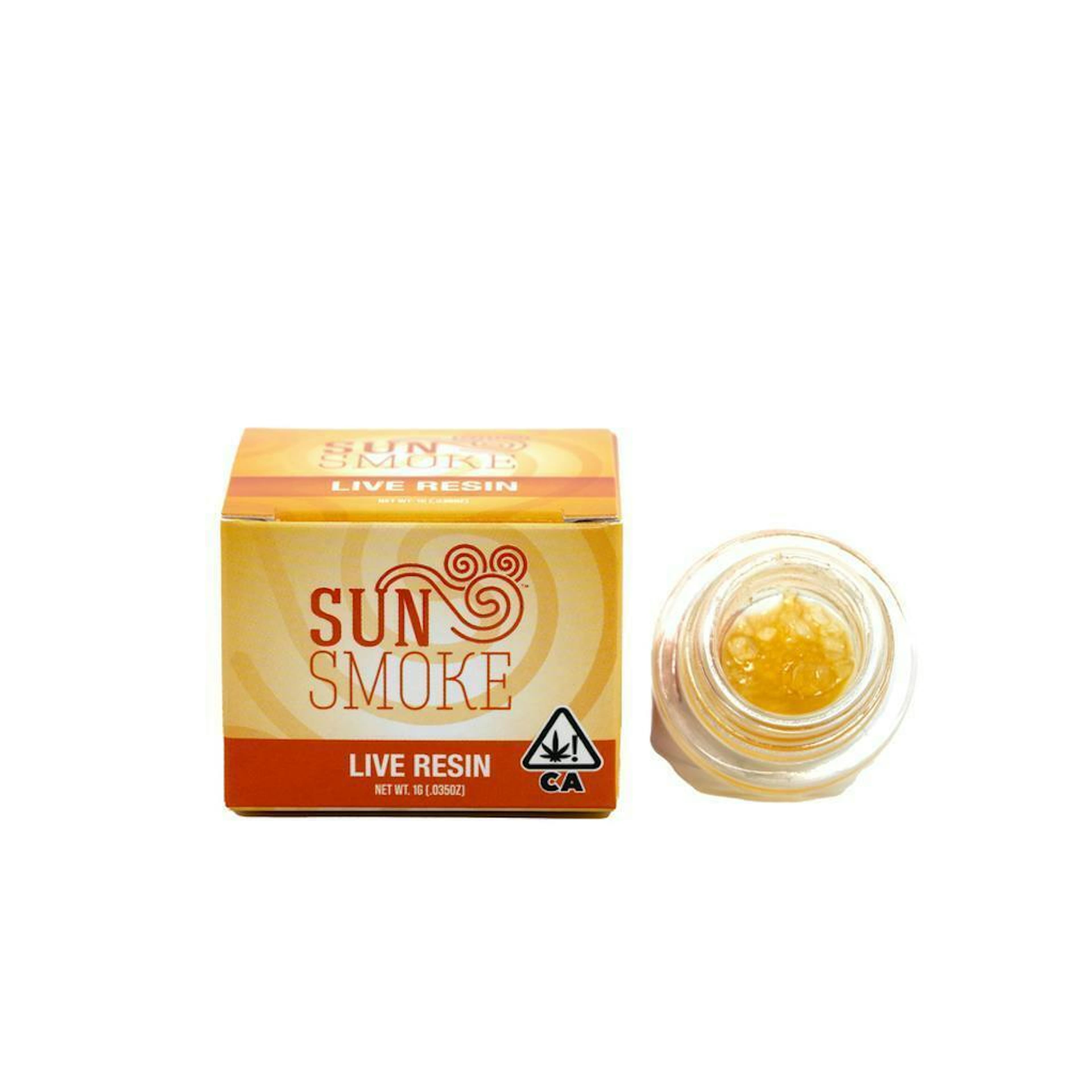 SunSmoke 1g Live Resin Badder Cali Legend (I), - Sun Smoke - - $15 - Concentrates