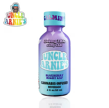 Uncle Arnies - Blueberry Night Cap - 4:1 THC/CBN - 100mg - Uncle Arnies -  - $7.99 - Beverages