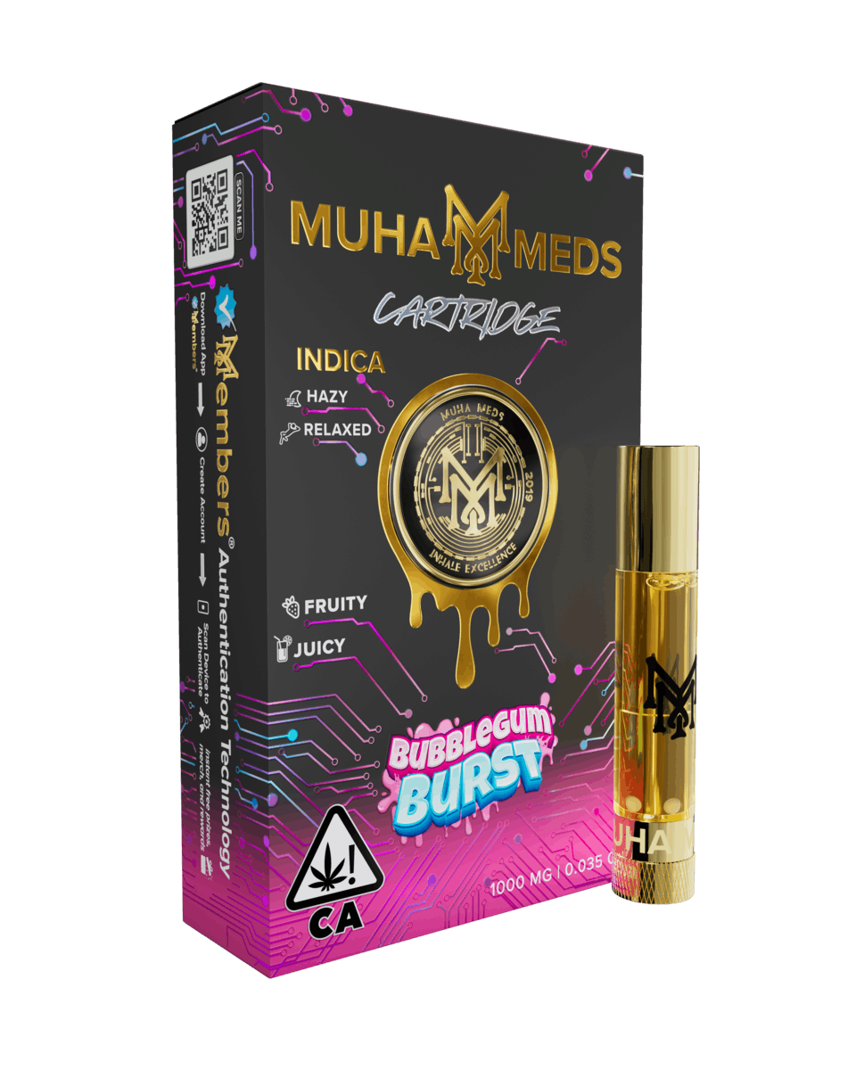 BUBBLEGUM BURST 1G REFILL - MUHA MEDS -  - $13.05 - Vape Cartridge