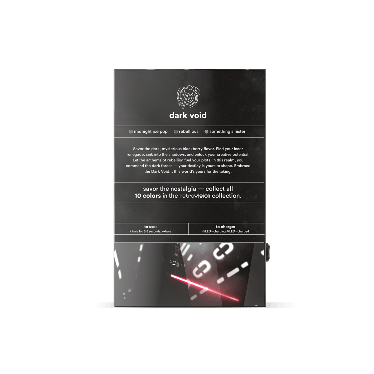 Turn Down Retrovision AIO | 1g - Dark Void - Indica - Turn -  - $27 - All-In-Ones