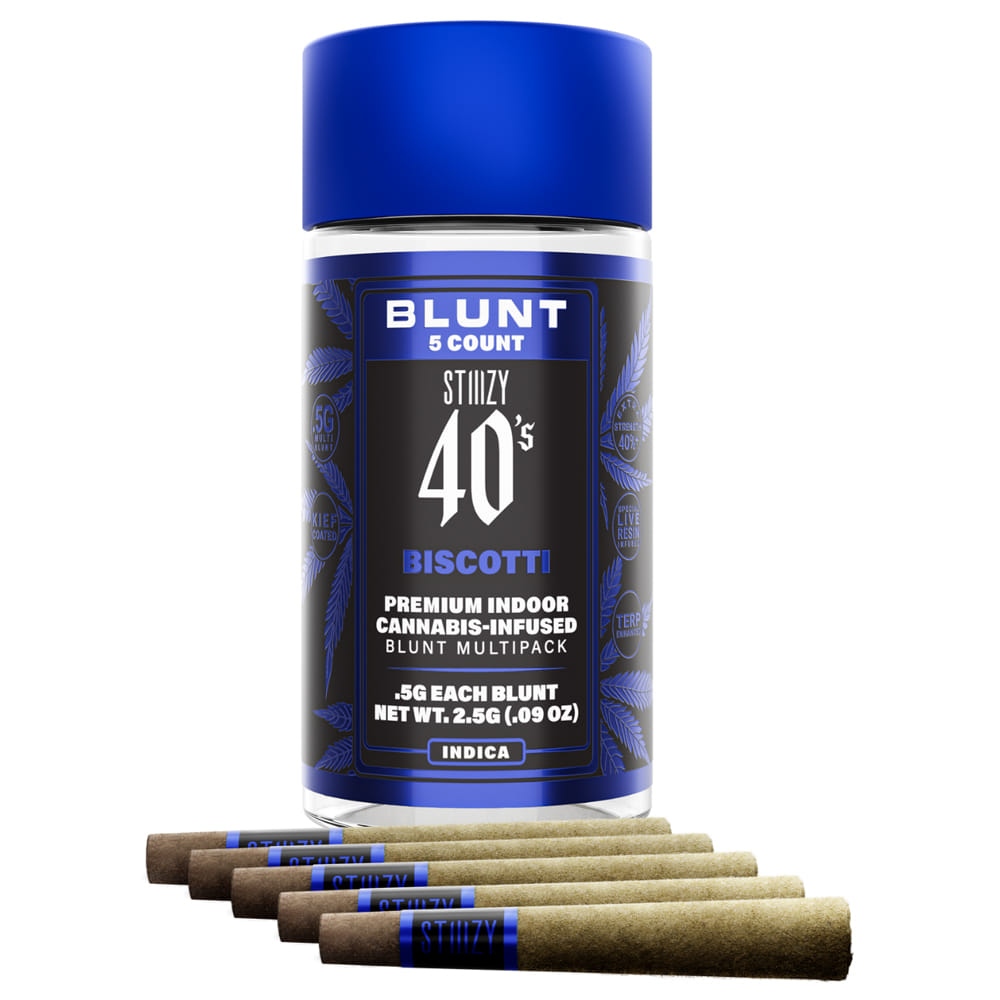 Biscotti Infused Mini Blunts - 5pk *B2G1 EVERYDAY* - Stiiizy - Biscotti (I) 5pk - $28.60 - Pre-Rolls