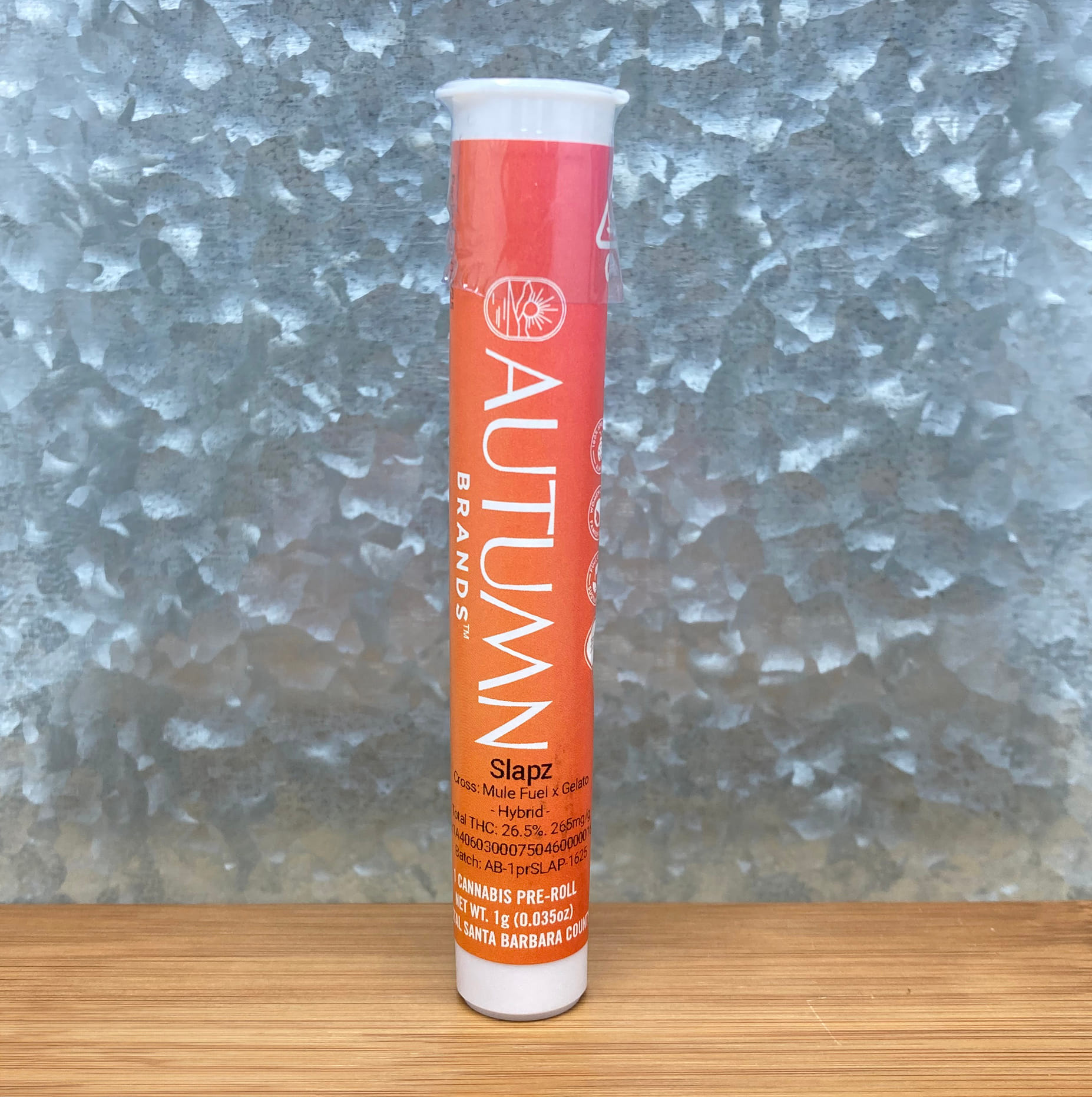 Slapz 1g Joint - Autumn Brands -  - $9 - Joint