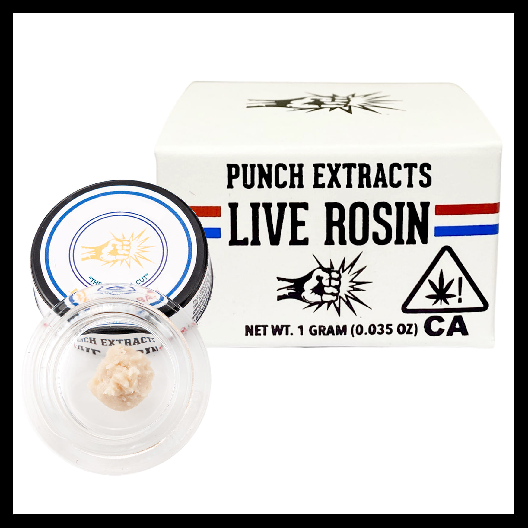 AMG Pebbles (H) Tier 4 - Live Rosin Badder - 1g - Punch Extracts - AMG Pebbles (H) - $27 - Concentrates