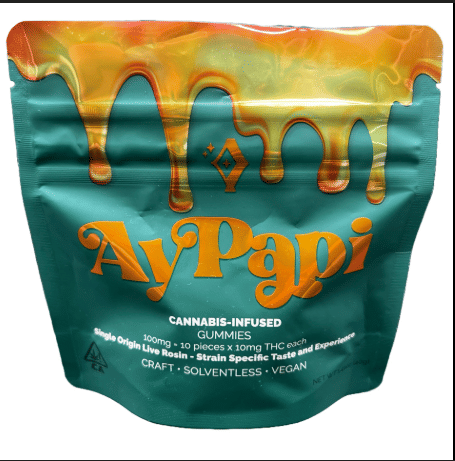 Ay Papi Rosin Gummies - Ay Papi - Apple Pear Tajin (SD) - $25 - Edibles