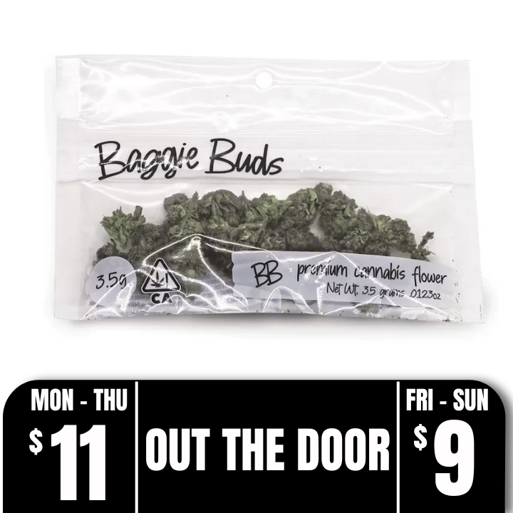 Baggie Buds | 3.5g - Sour Pebbles - Hybrid - Baggie Buds -  - $13.50 - Flowers