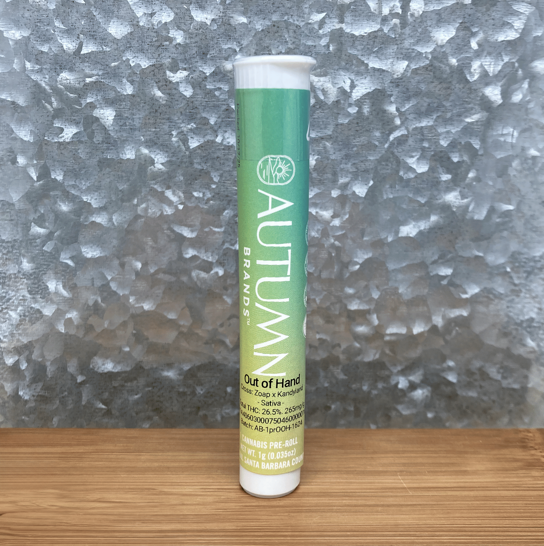 Out Of Hand 1g Joint - Autumn Brands -  - $9 - Joint