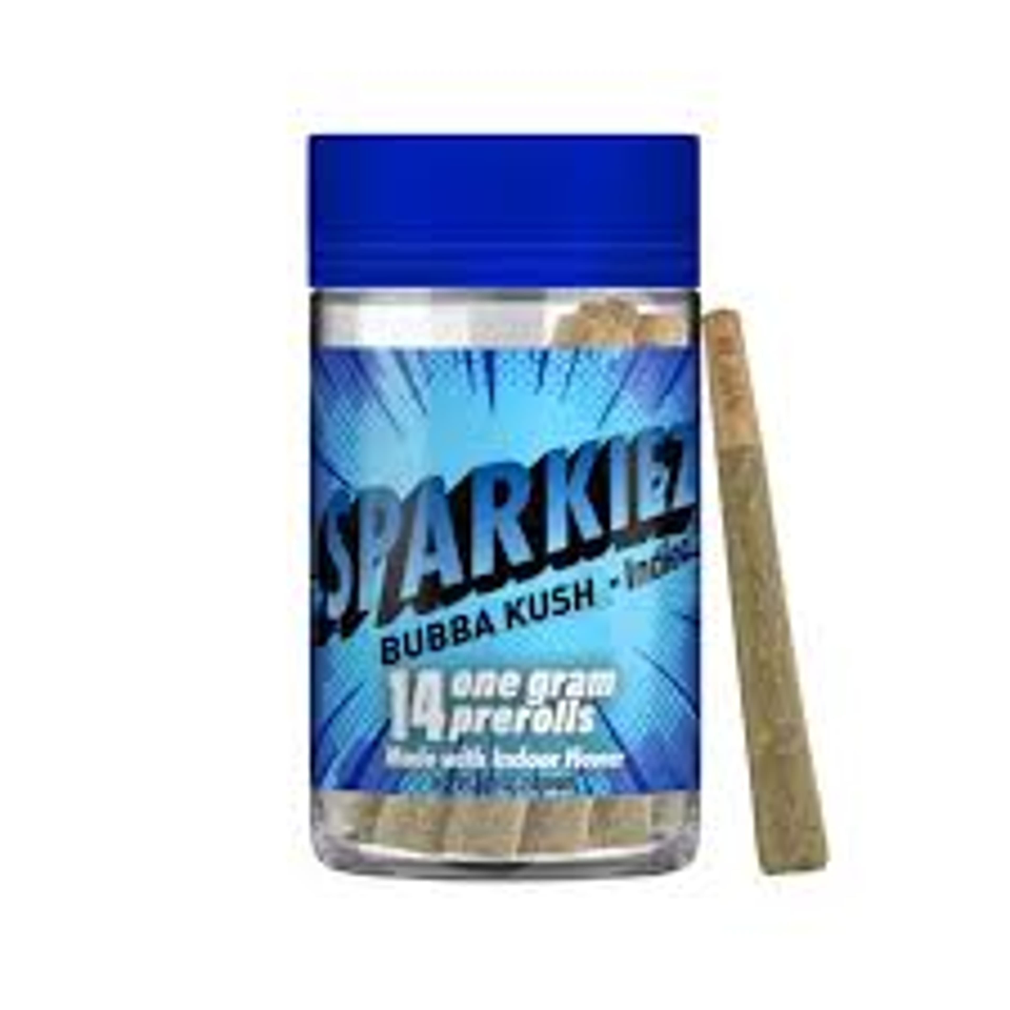 Bubba Kush 14pk Preroll - Sparkiez - - $33.50 - Preroll