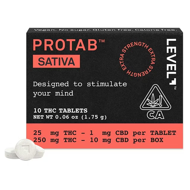 Sativa - PROTAB - Tablet - 10 count - 25:1 THC:CBD