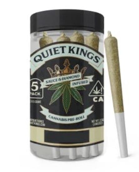 $34.71 5 Pack Infused Strawberry Banana 🍌 - Quiet Kings - Infused 5 Pack - $25 - Pre-Rolls