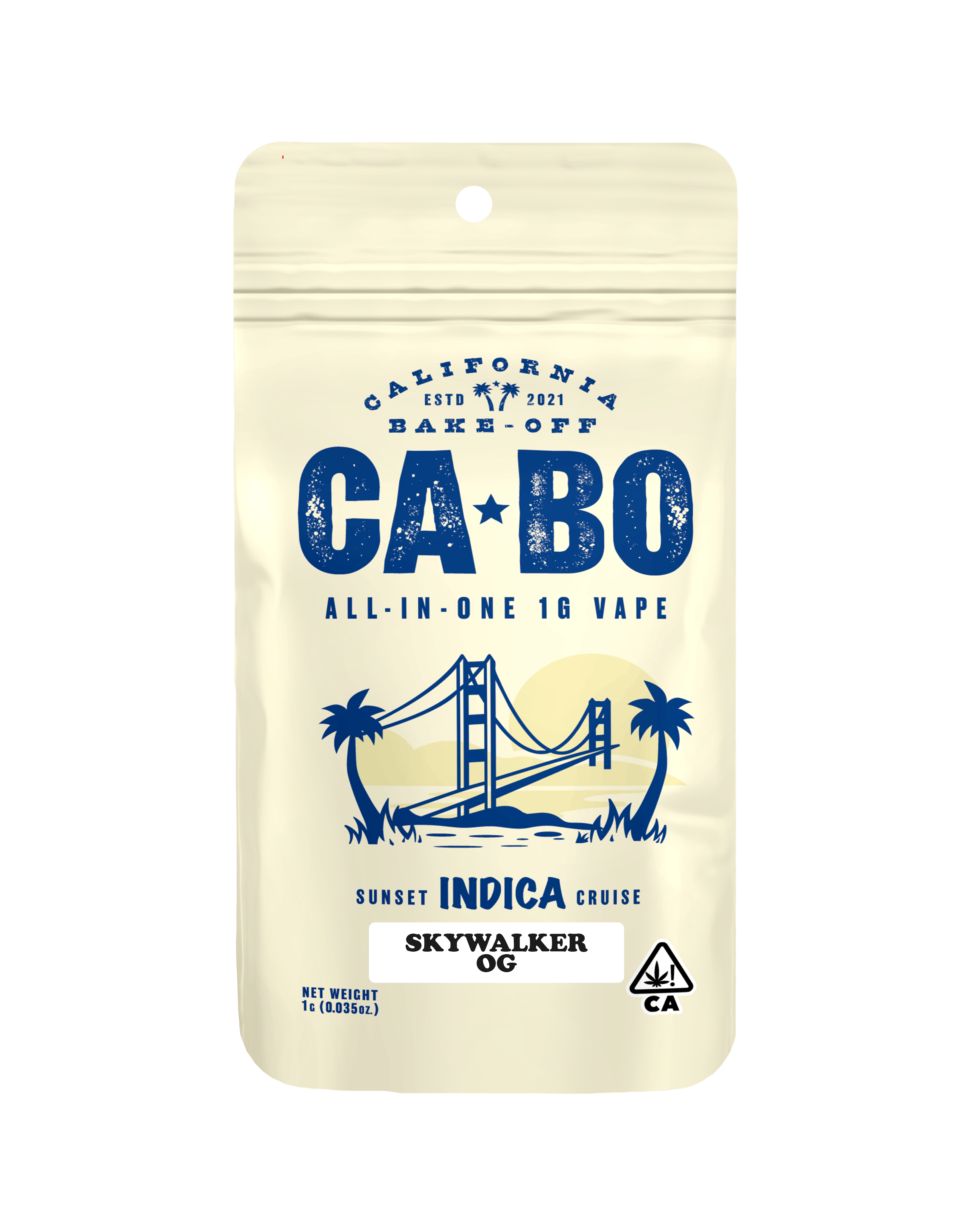 Skywalker OG AIO 1g Vape - Indica - CABO -  - $14.40 - Vapes