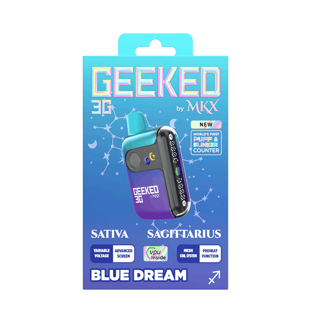 Geeked Disposable 3g - Blue Dream