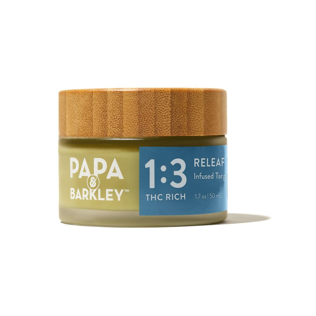 1:3 CBD:THC Releaf Balm NY | 50mL - Papa & Barkley -  - $66 - Topicals