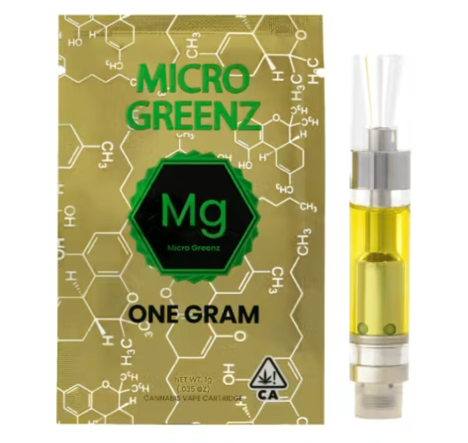 Micro Greenz: Canna Cane Kush - 1g Vape Cartridge - Micro Greenz -  - $22 - Standard Cartridges