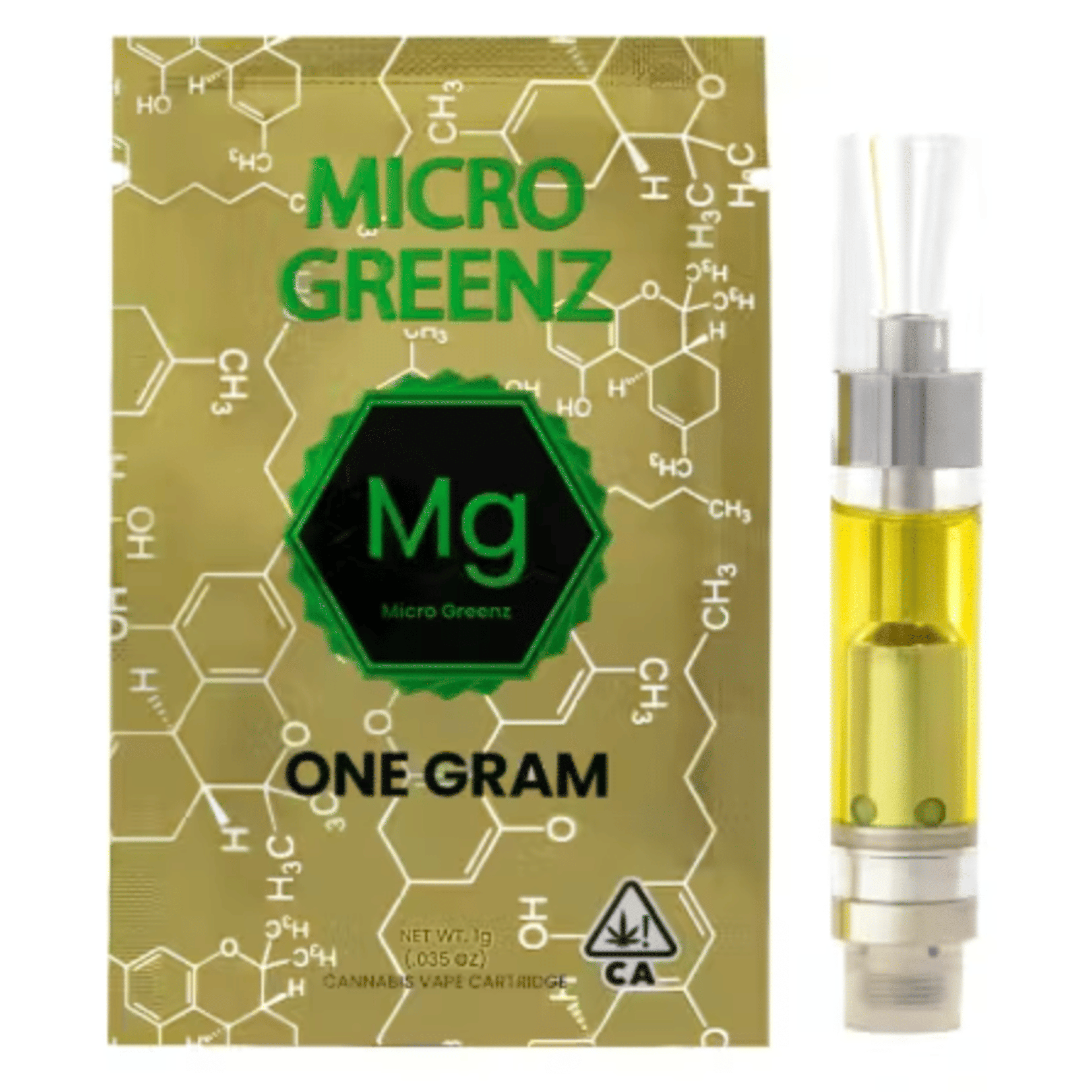 Micro Greenz: Canna Cane Kush - 1g Vape Cartridge - Micro Greenz - - $22 - Standard Cartridges
