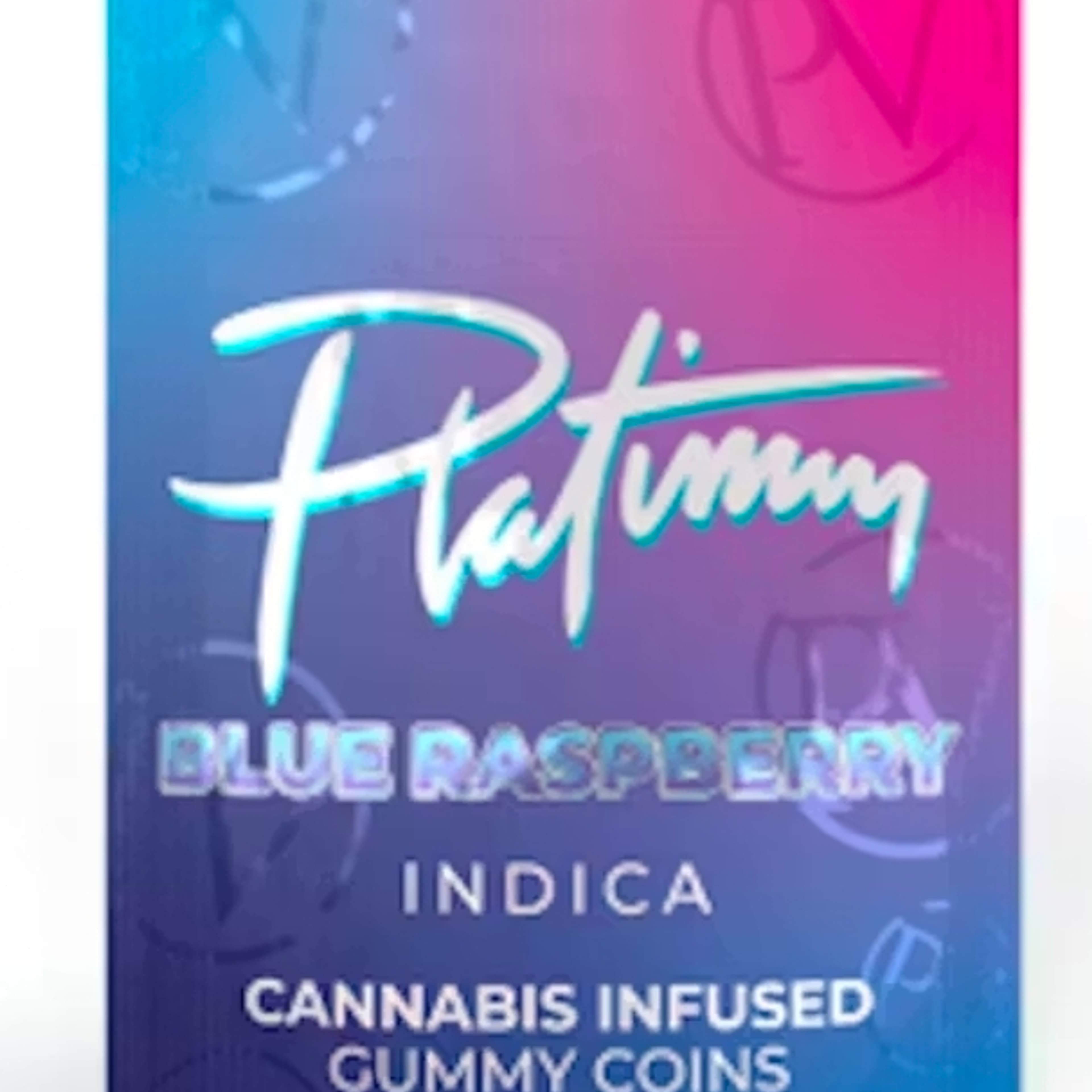 Platinum Vape - 100mg Distillate Gummy - Blue Raspberry - - $14.99 - Edibles