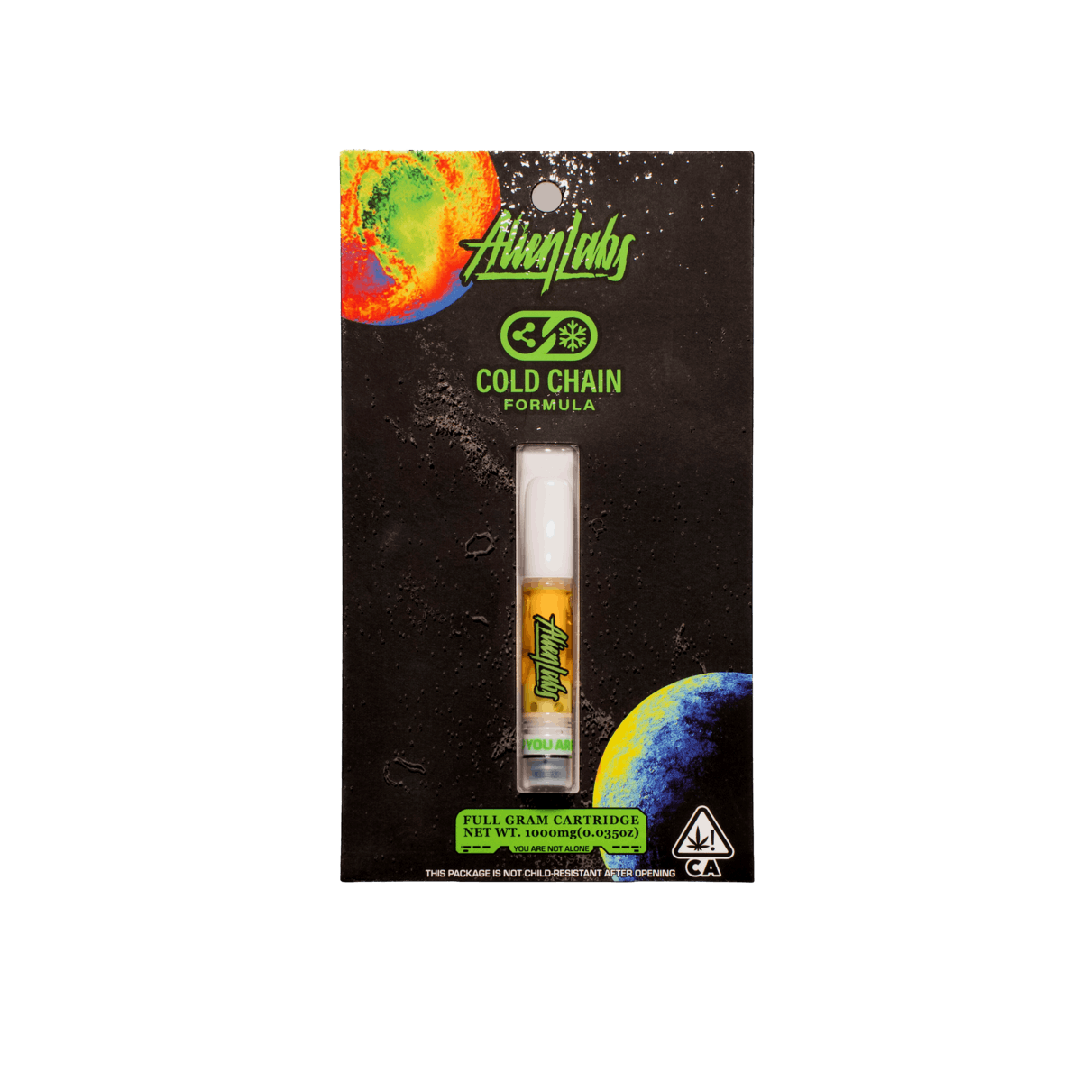 Alien Labs: XJ-13 - Cold Chain 510 Cartridge - 1 Gram - Alien Labs -  - $58 - Standard Cartridges