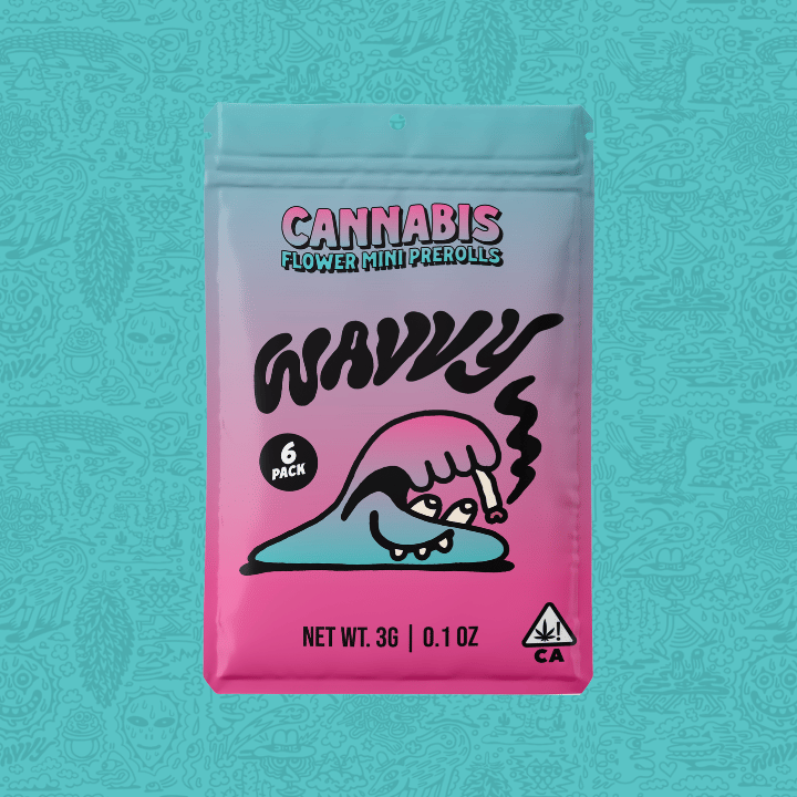 WAVVY | .5gx6pk - Black Runtz - Indica - WAVVY -  - $19 - Pre-Rolls