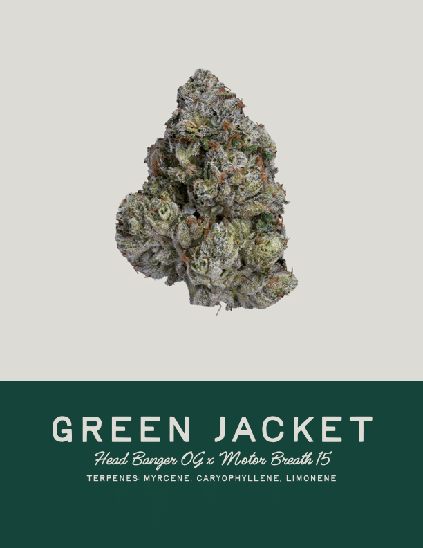 GREENS CREW — Green Jacket