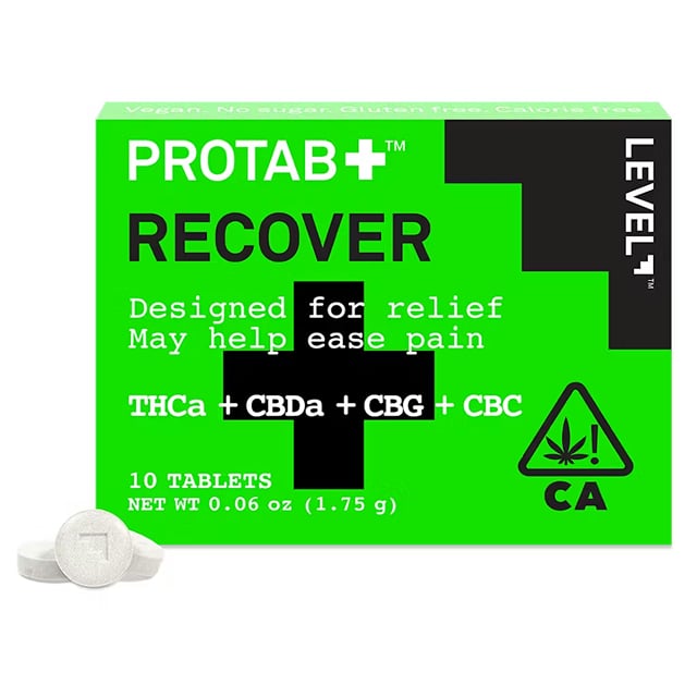 Recover Tablets - 10pack - THCa:CBDa:CBG:CBG - 10:10:5:3
