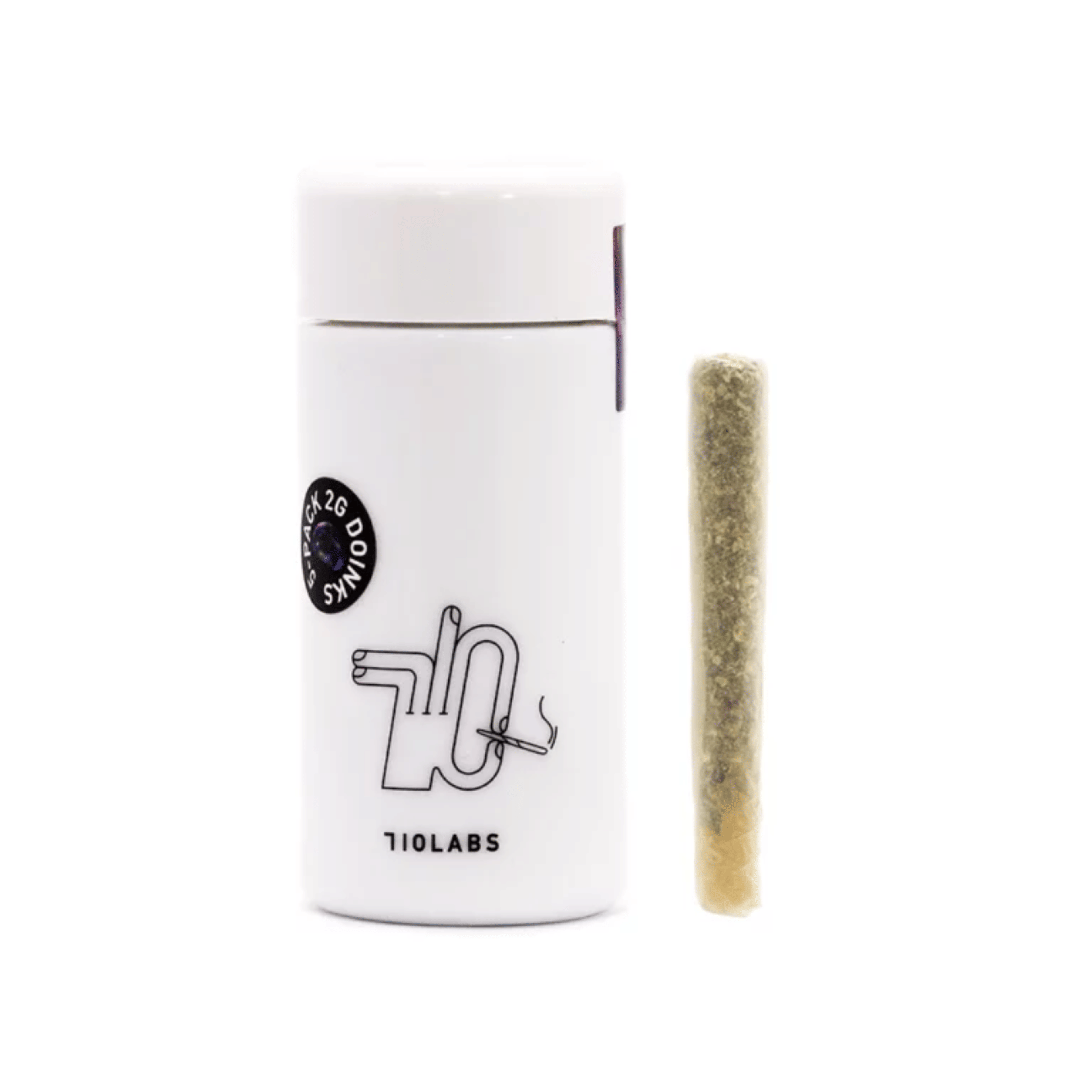 Garlic Cocktail #7 + Garlic Cocktail #7 Infused Noodle Doink (1.5gF x .5gH) - 2g - 710 Labs - - $60 - Infused Pre-Rolls