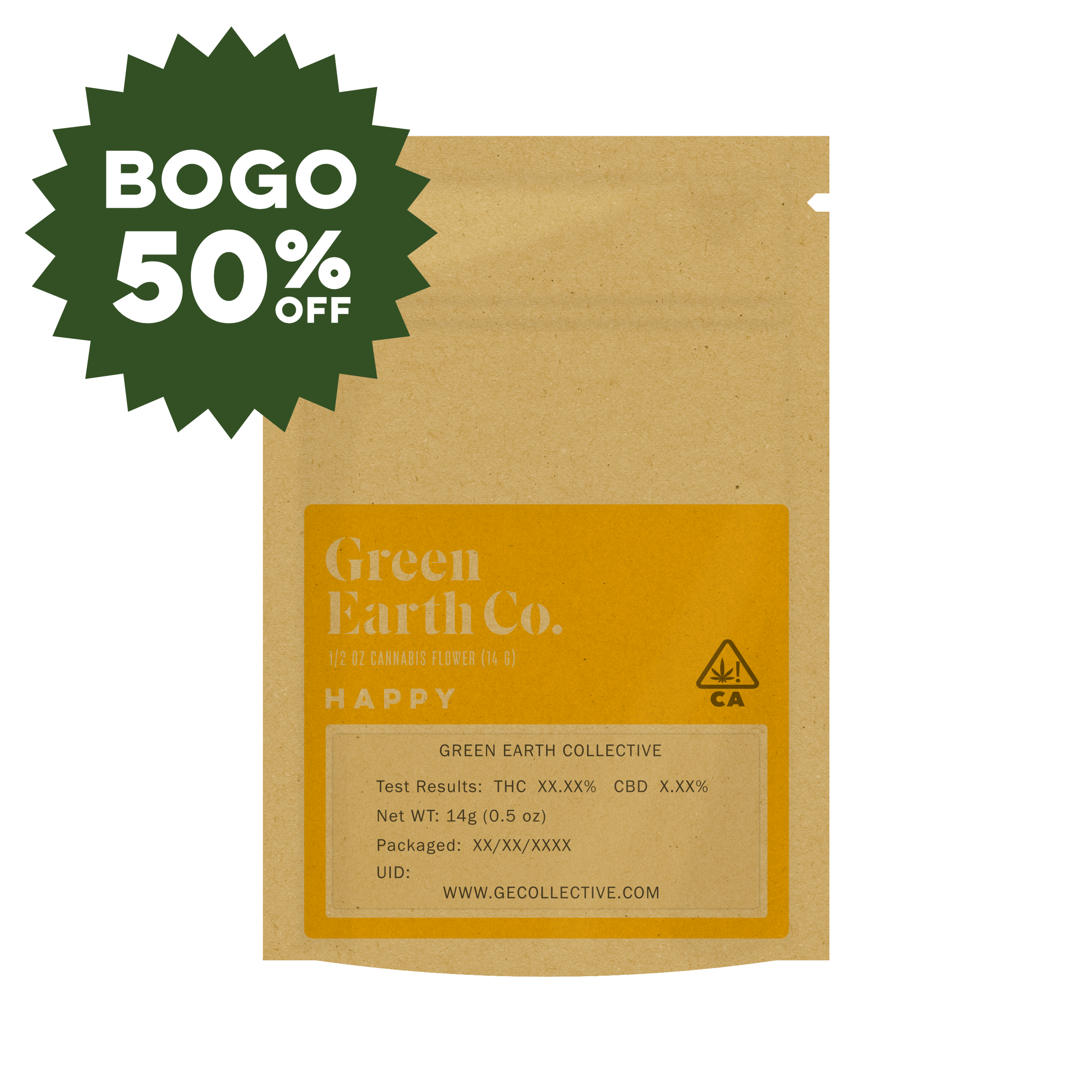 Governmint Oasis (Smalls) 1/2oz Pre Pack - 14g - Green Earth Co. - - $45 - Flower