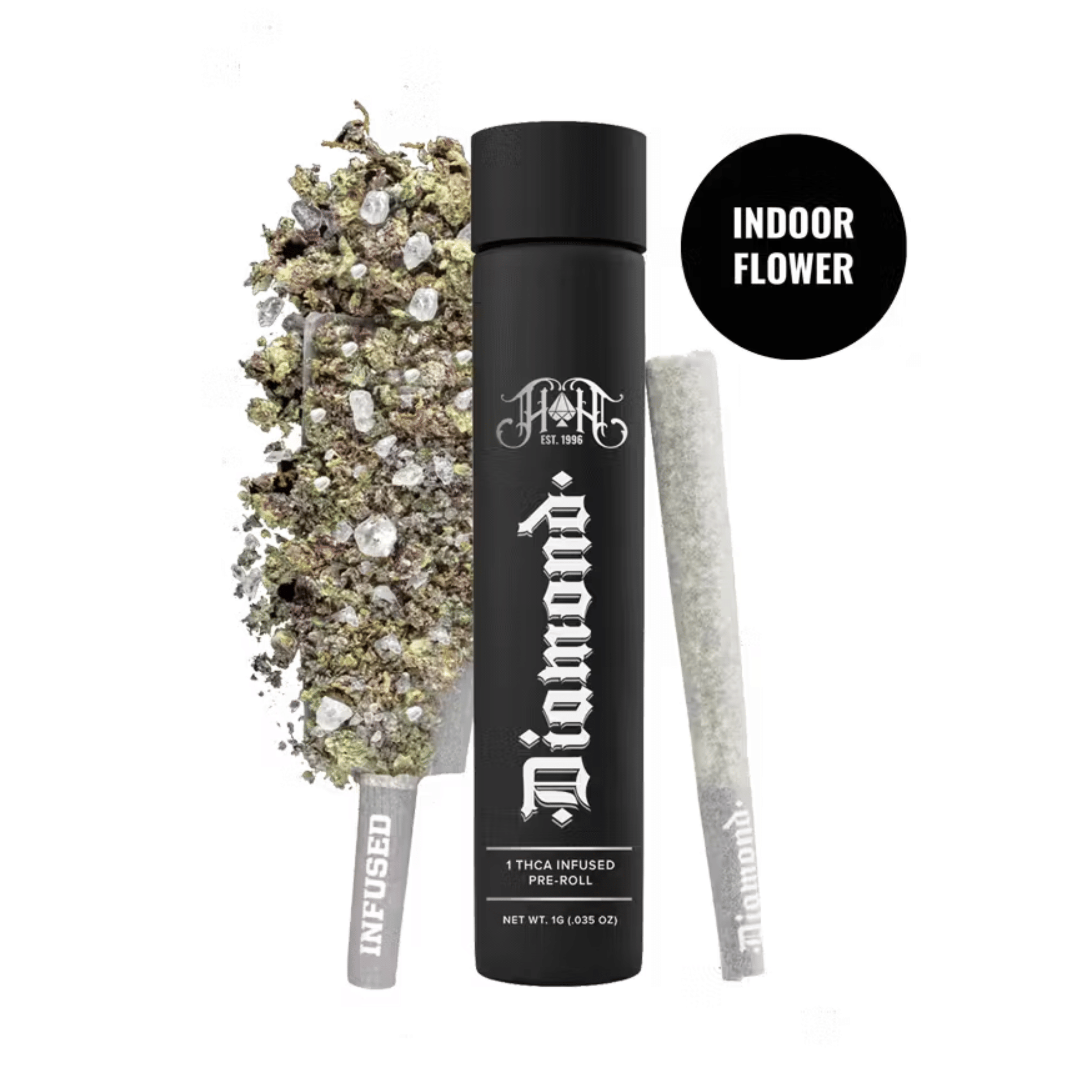 Gumbo (I) | Diamond Infused Pre-Roll - 1g - Heavy Hitters -  - $20 - Infused Pre-Rolls