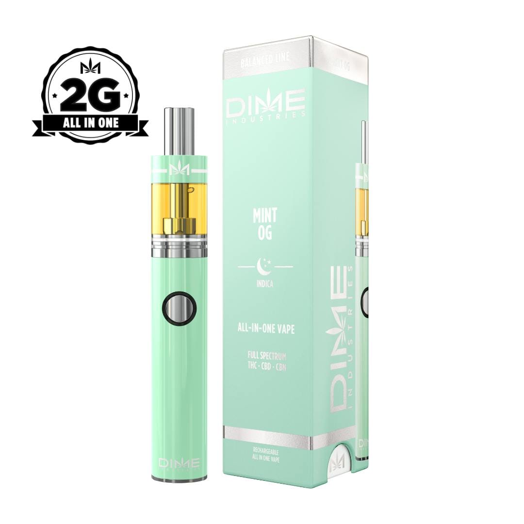 Mint OG CBN Balanced AIO 2g - Dime Industries -  - $42.50 - Vapes