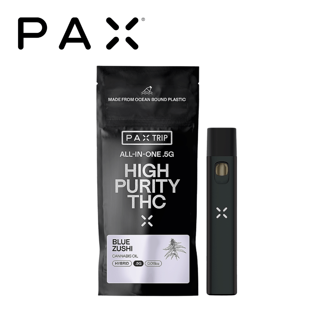 PAX - Blue Zushi – Trip High Purity AIO - 1g - PAX - Blue Zushi AIO - $25.99 - Disposable Vapes