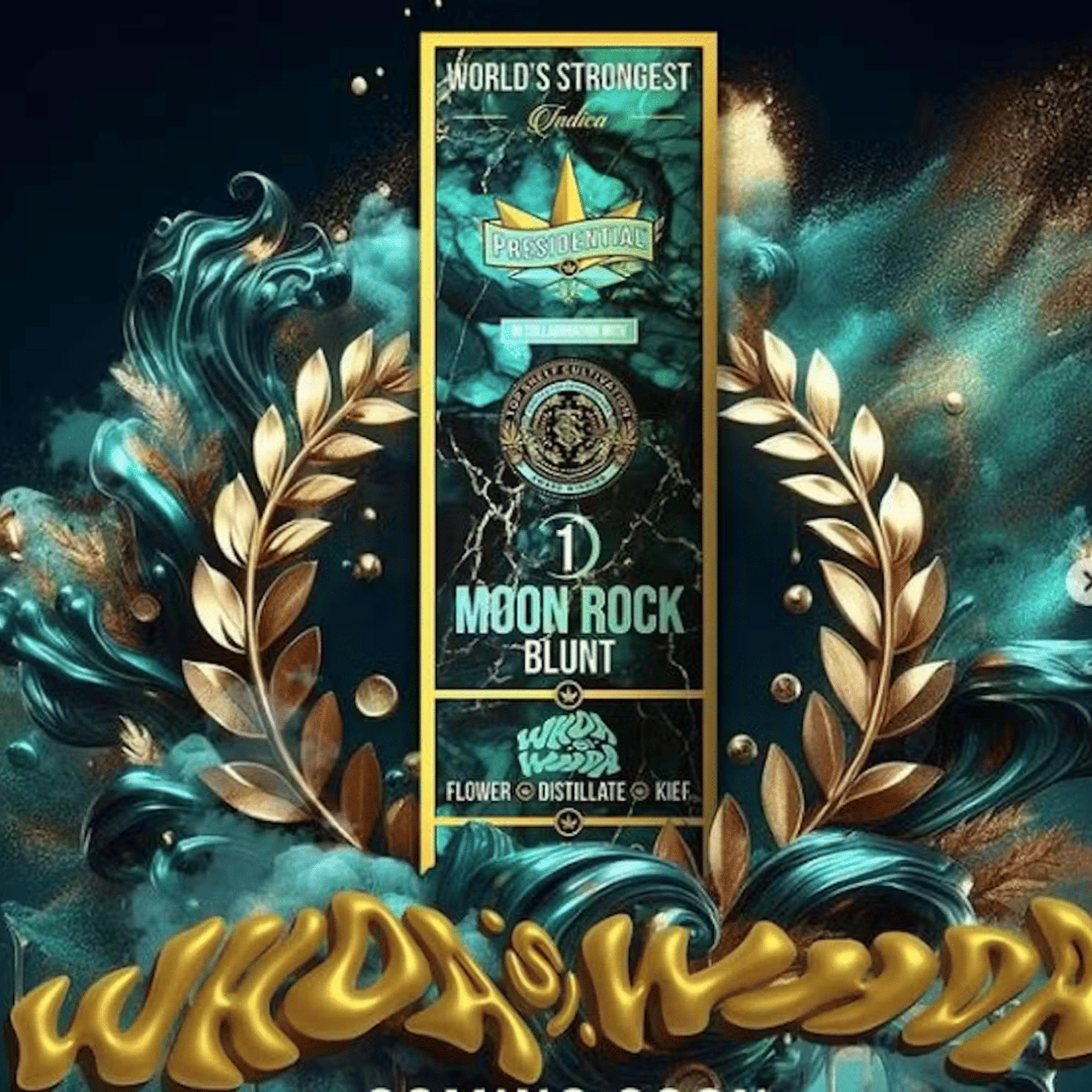 Presidential x Top Shelf Cultivation - Whoa-Si-Whoa - Moon Rock Blunt - 1.5g - Presidential - - $19.99 - Blunts / Hash Holes