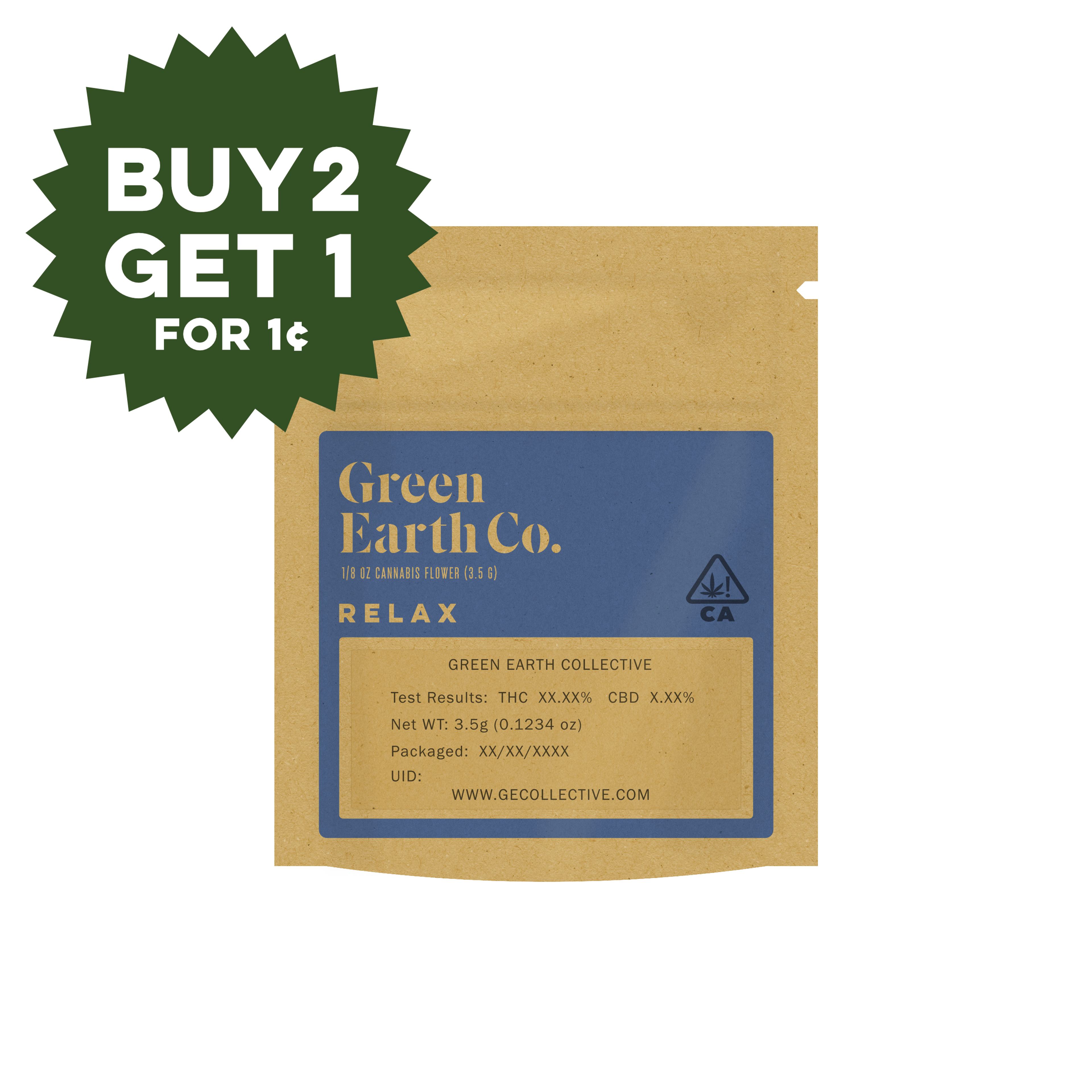 Ice Cream Cake - 3.5 - Green Earth Co. - - $25 - Flower