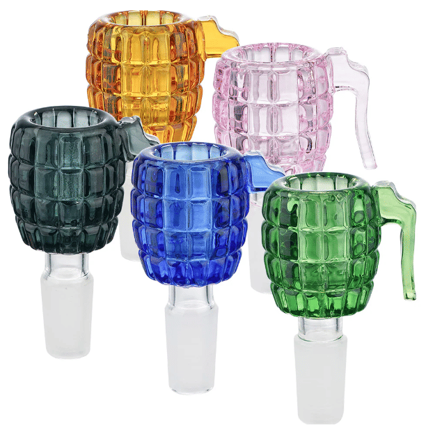 14mm Premium Flower Bowls (Assorted Styles) - Glass and Accessories -  - $10 - Paraphernalia