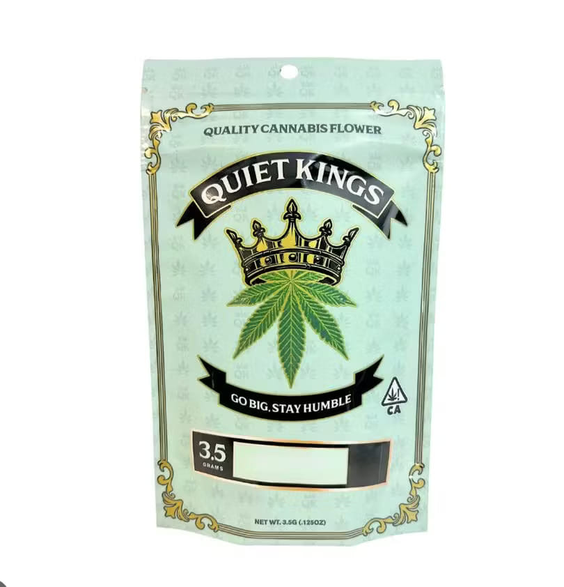GMO OG - 3.5g - Quiet Kings -  - $15 - Flower (Eighths)