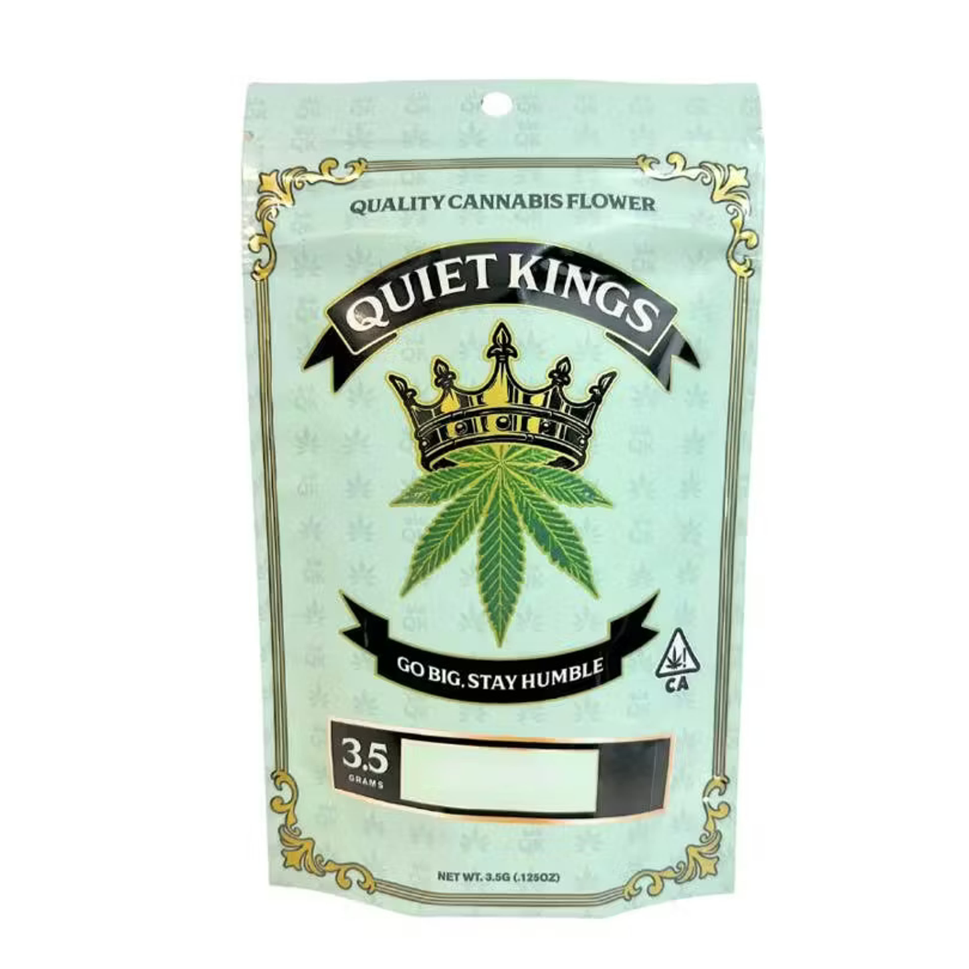 GMO OG - 3.5g - Quiet Kings - - $15 - Flower (Eighths)