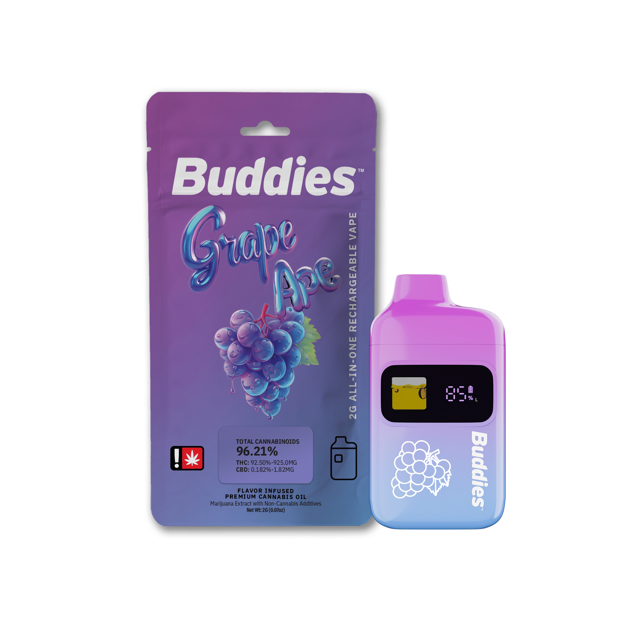 Buddies: Grape Ape - Flavor