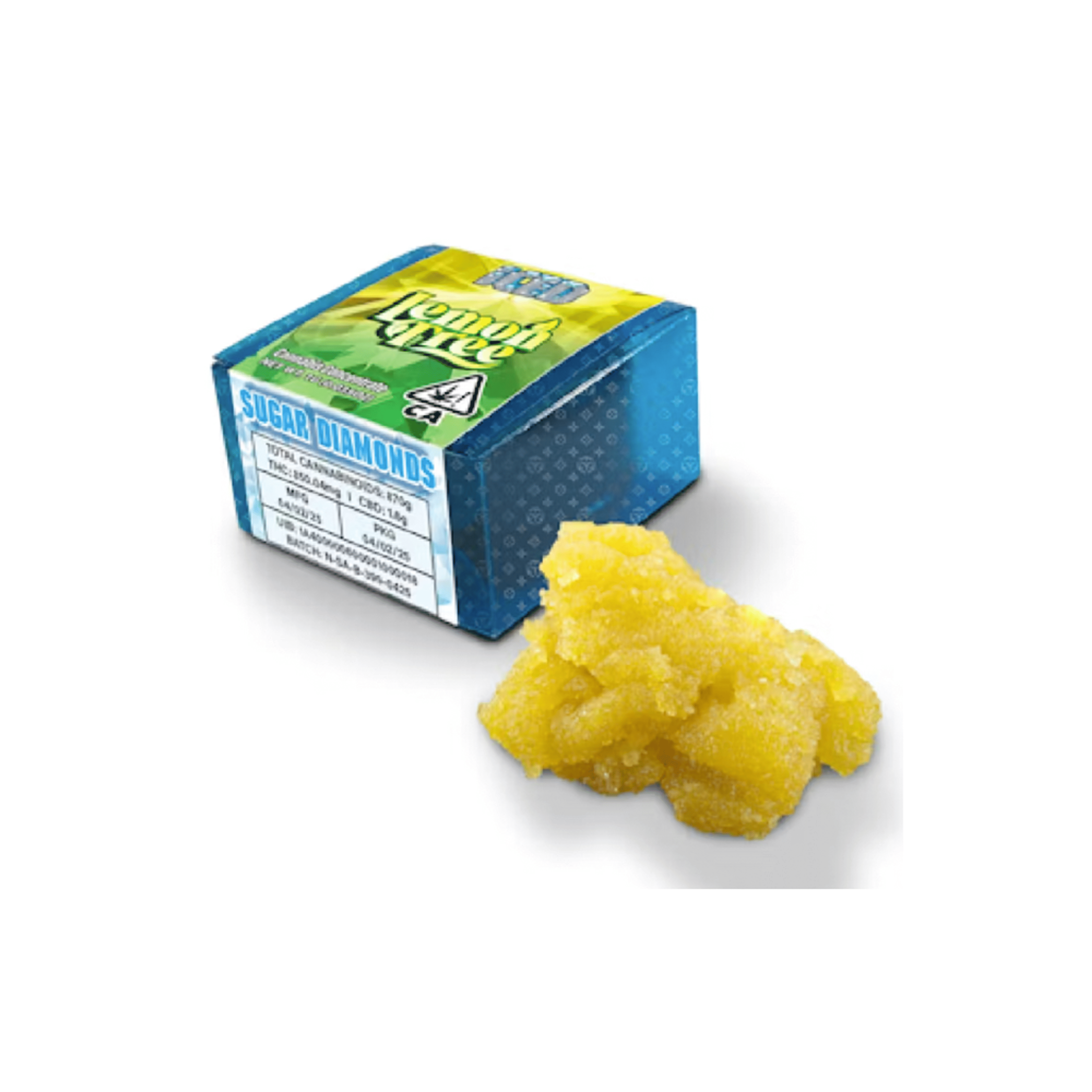 LEMON TREE 1G SUGAR DIAMONDS - ICED - - $10.75 - Concentrates
