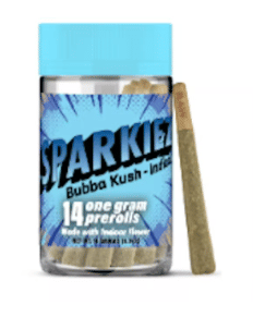 Bubba Kush - 14pk Indica Pre Rolls - Sparkiez - Bubba Kush (I) - $35 - Pre-Rolls