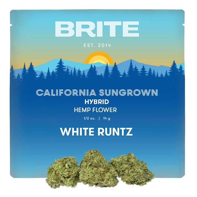 Brite Labs Flowers - White Runtz (14g Hybrid) *NEXT DAY DELIVERY ONLY*
