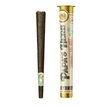 Pre-Roll Blunt - Biscotti 1g - Papa's Herb -  - $12 - Pre-Roll